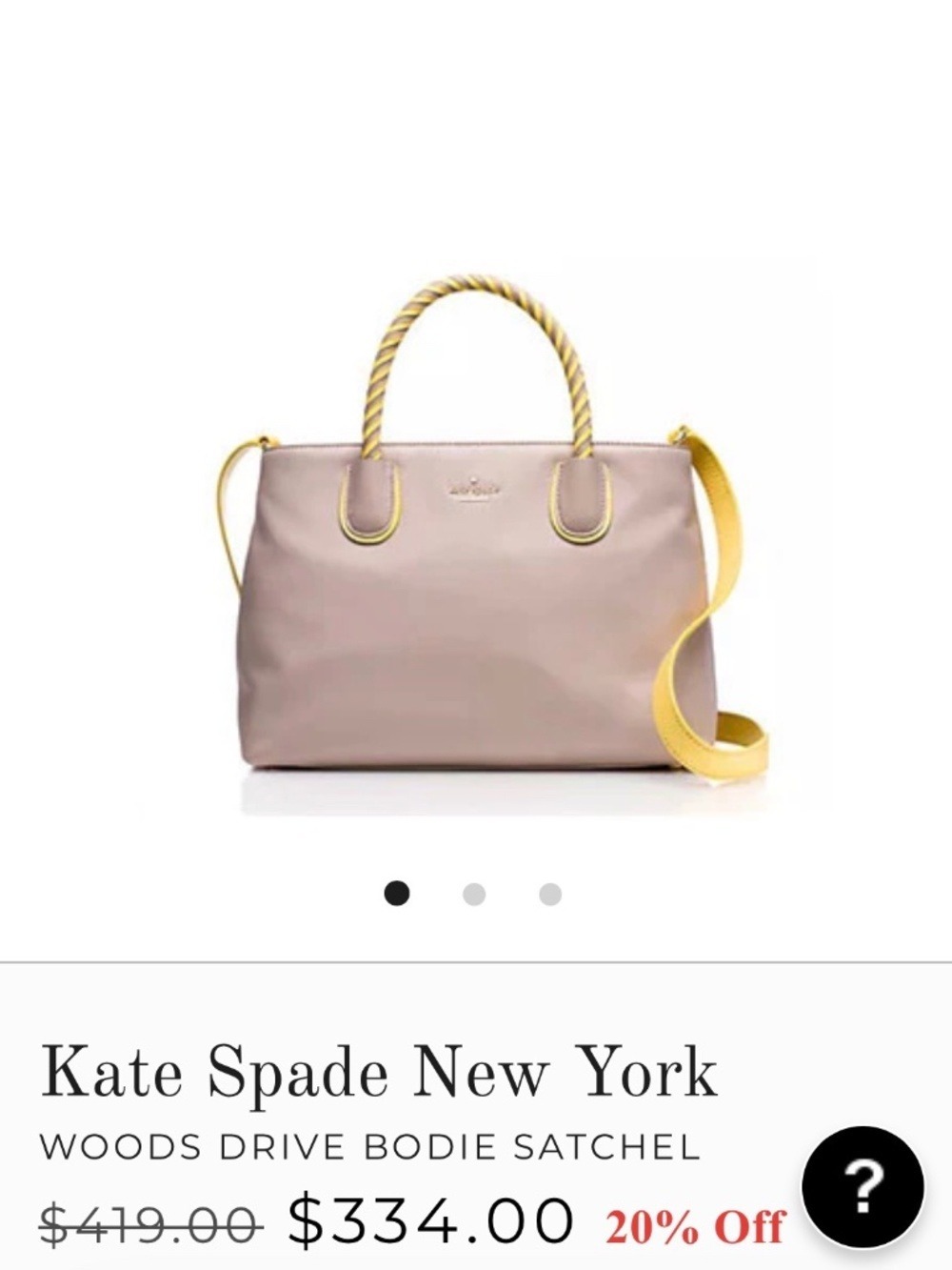 Kate Spade Navy Blue Color Block Pebble Leather Bag NWT - Picture 16 of 16